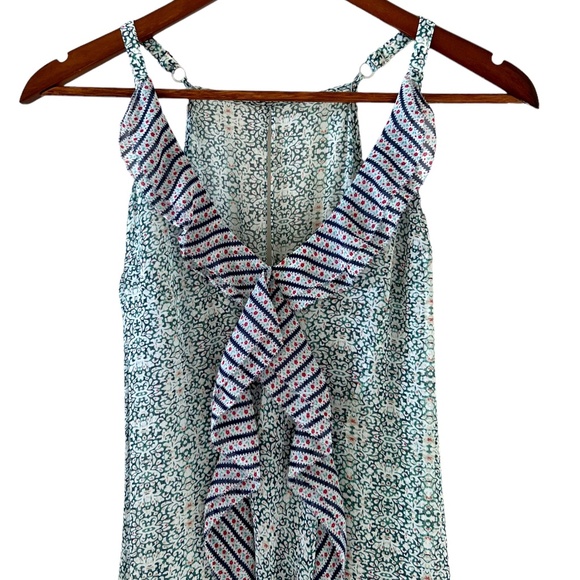 CAbi Garden Party Flowy Floral Print Sleeveless Maxi Dress Size 0 - Picture 4 of 14